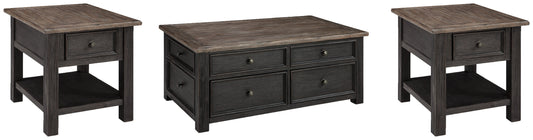 Tyler Creek Coffee Table and 2 End Tables