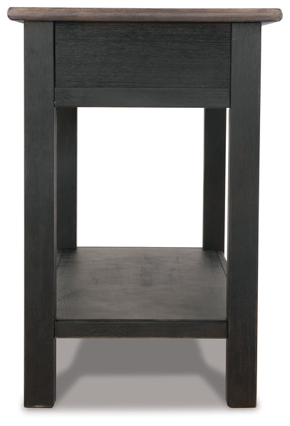 Tyler Creek Coffee Table and 2 End Tables with Console