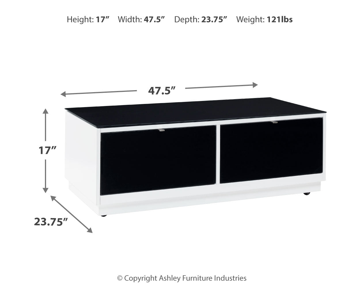 Gardoni Coffee Table and 2 End Tables