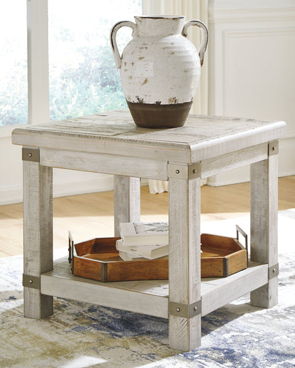 Carynhurst Coffee Table and 2 End Tables