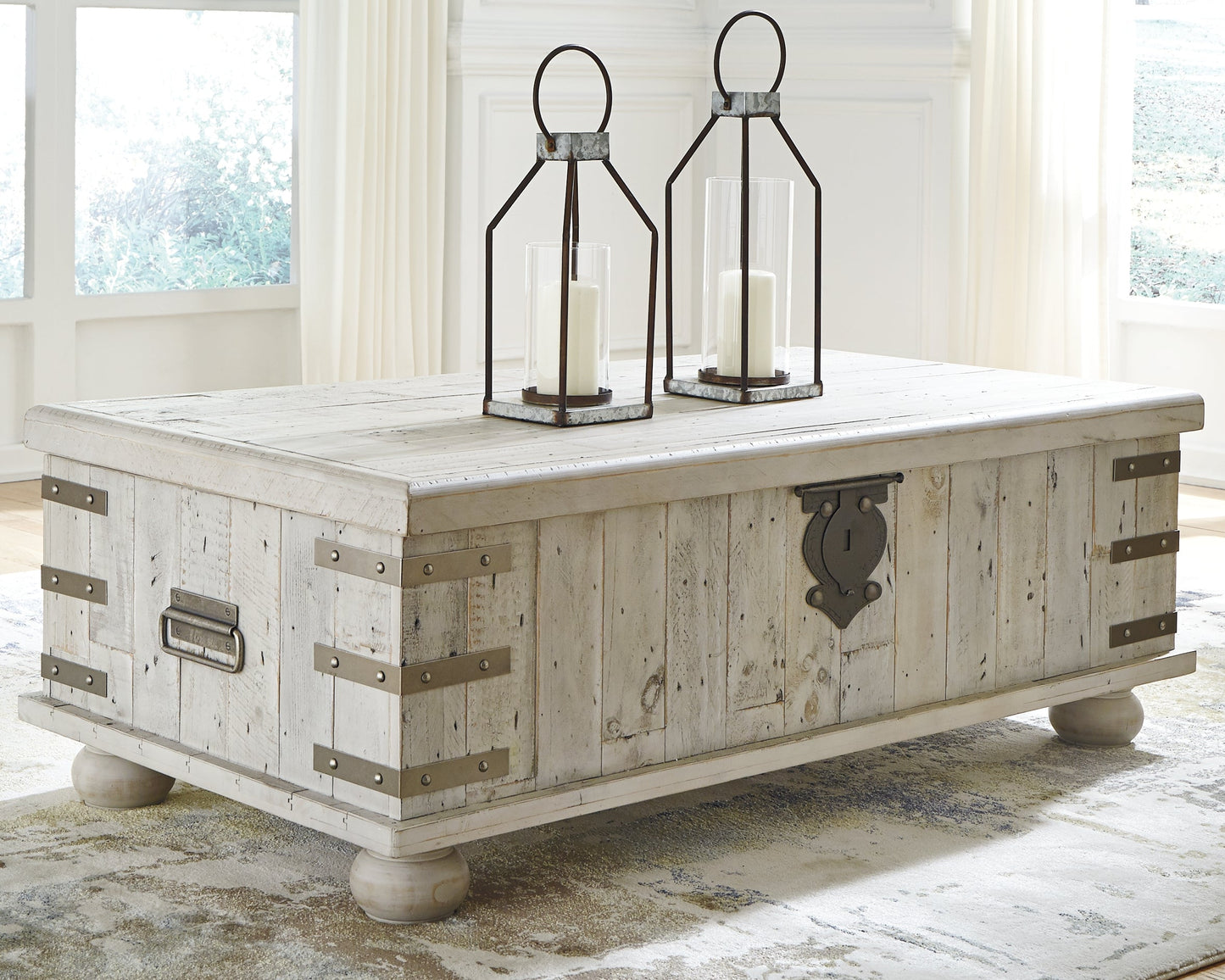Carynhurst Coffee Table and 2 End Tables