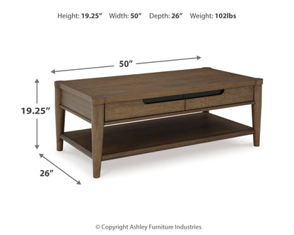 Roanhowe Coffee Table and 2 End Tables