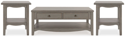 Charina Coffee Table and 2 End Tables