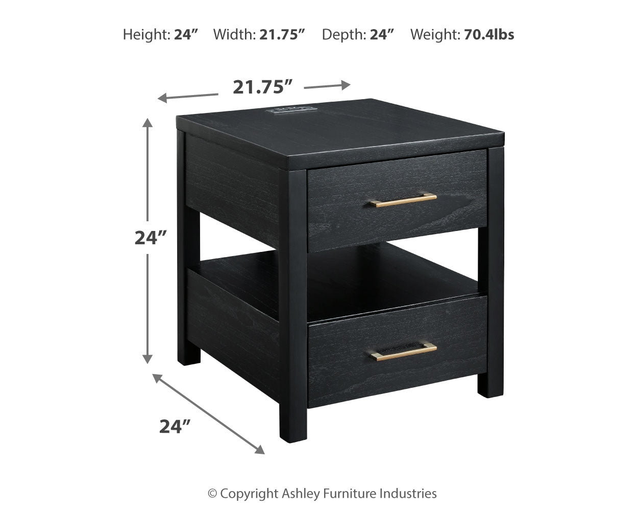 Winbardi Coffee Table and 2 End Tables