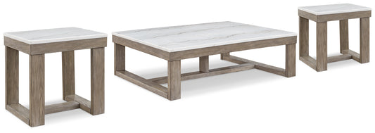 Loyaska Coffee Table and 2 End Tables