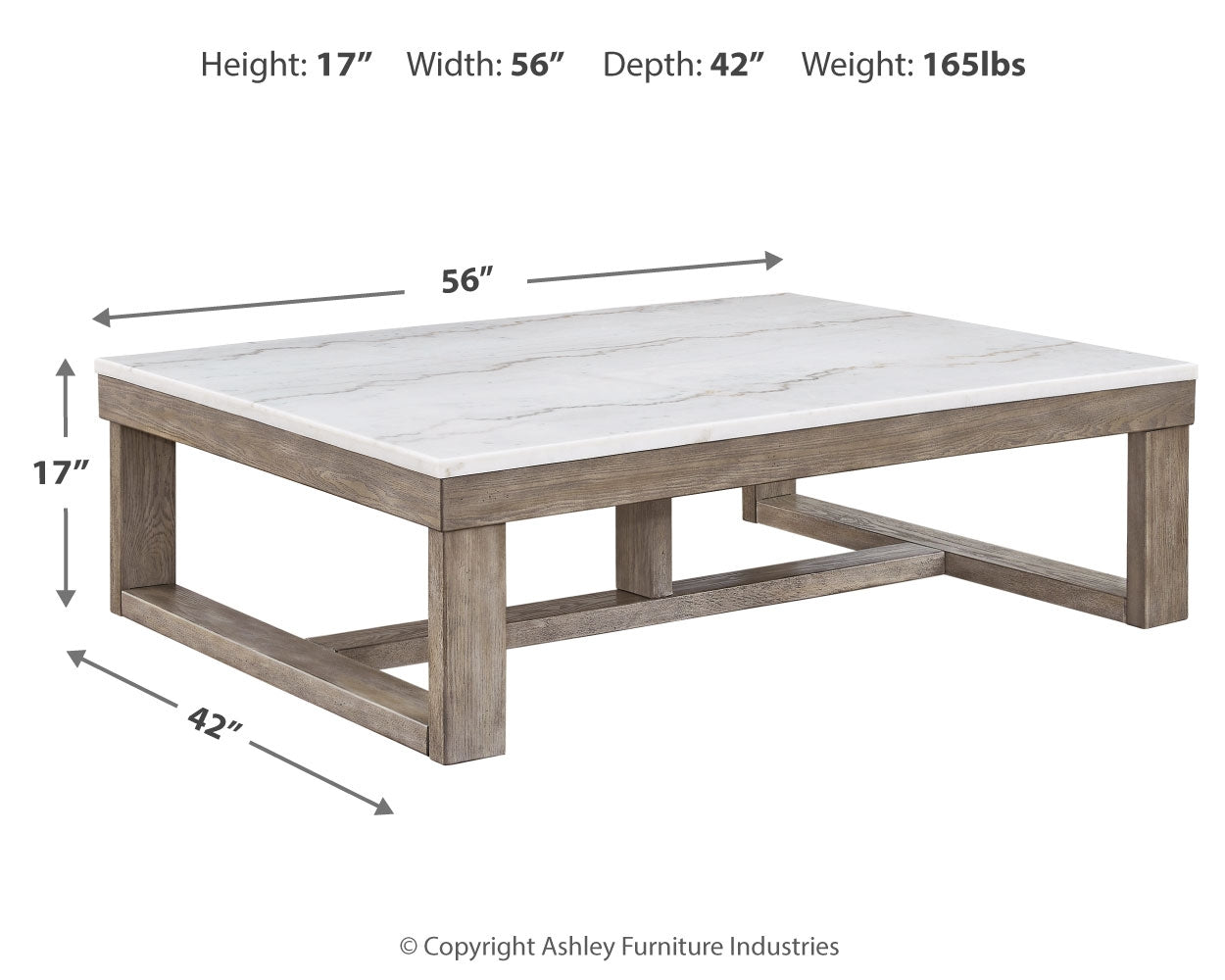 Loyaska Coffee Table and 2 End Tables