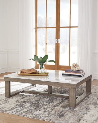 Loyaska Coffee Table and 2 End Tables