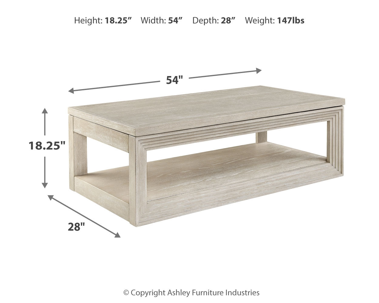 Marxhart Lift-top Coffee Table and 2 End Tables