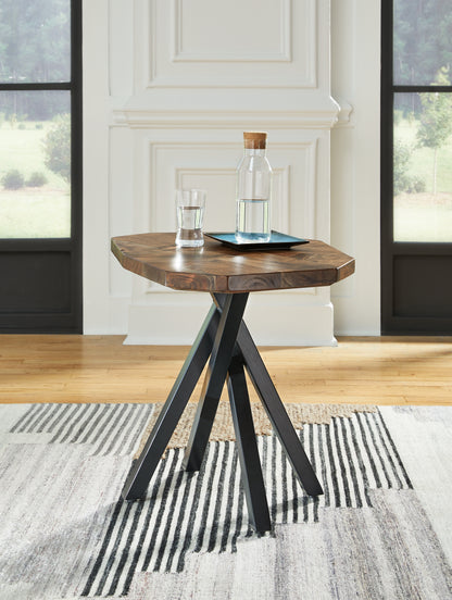 Haileeton Coffee Table and 2 End Tables