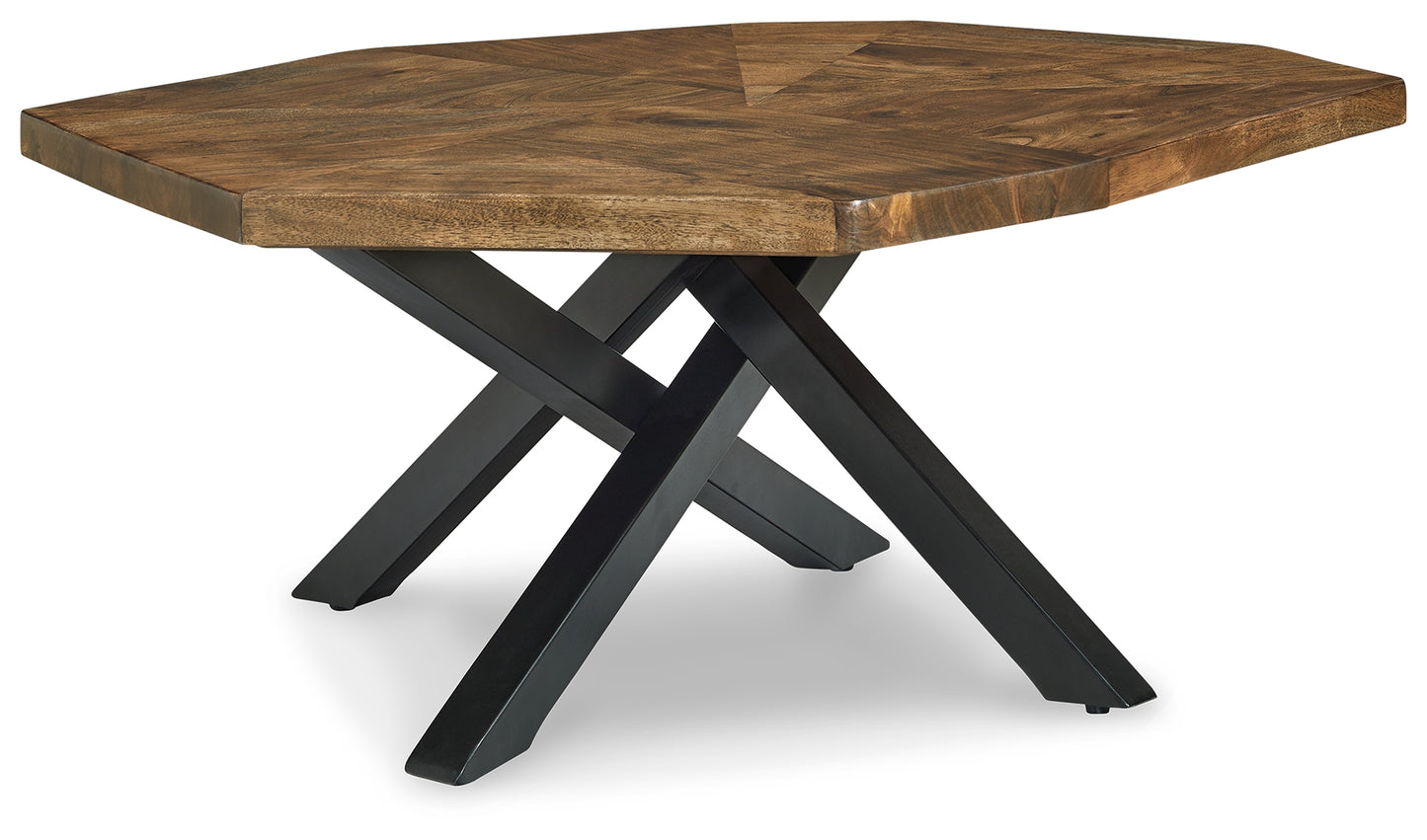 Haileeton Coffee Table and 2 End Tables