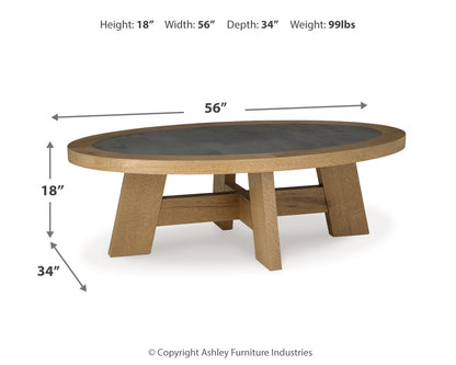 Brinstead Coffee Table and 2 End Tables