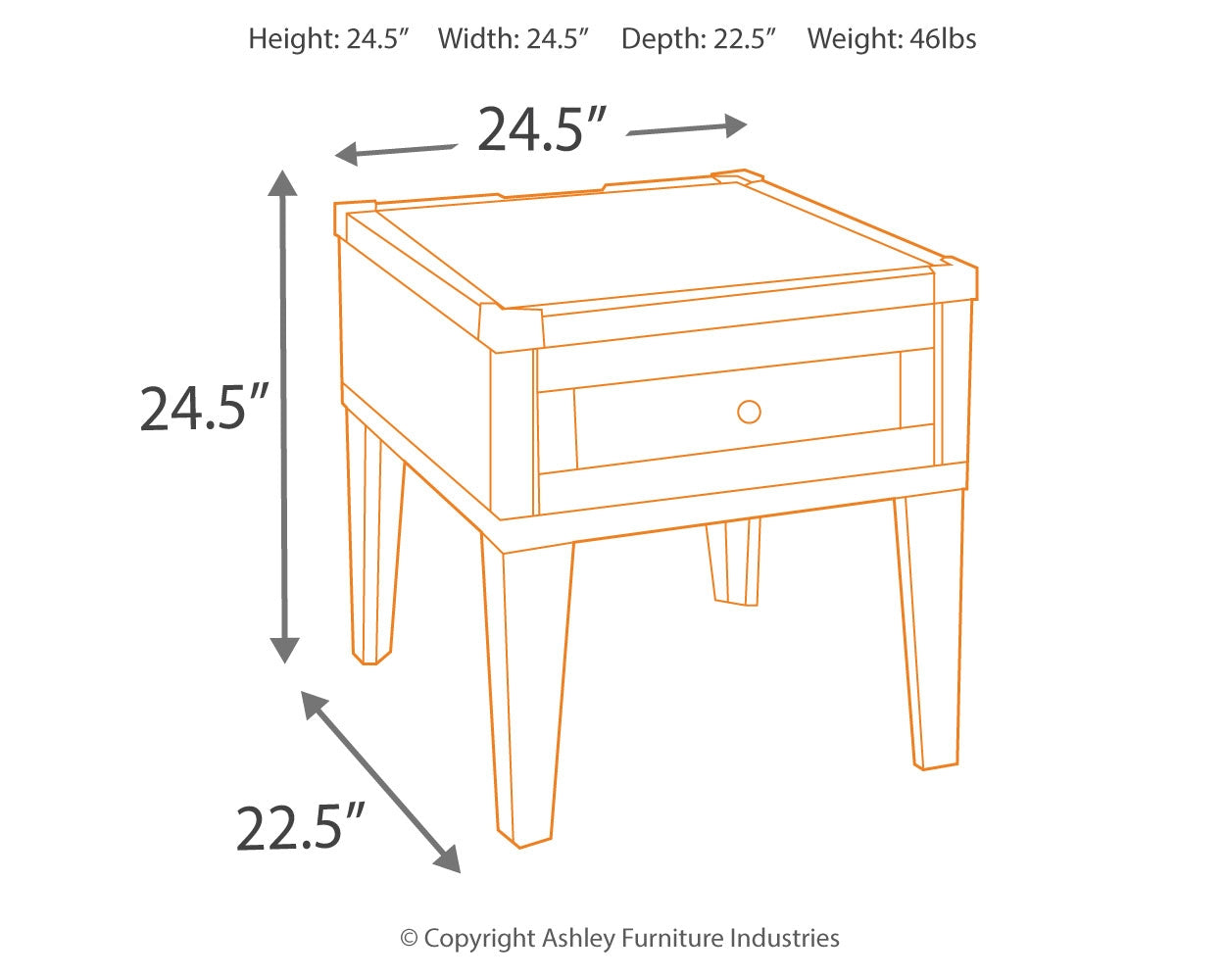 Todoe Coffee Table and End Table