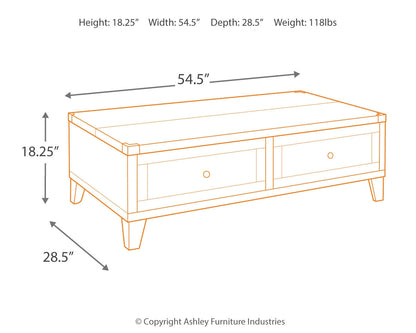 Todoe Coffee Table and End Table