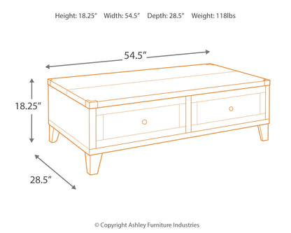 Todoe Coffee Table and End Table