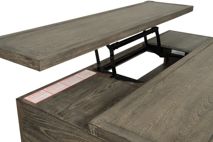 Chazney Lift-top Coffee Table and 2 End Tables