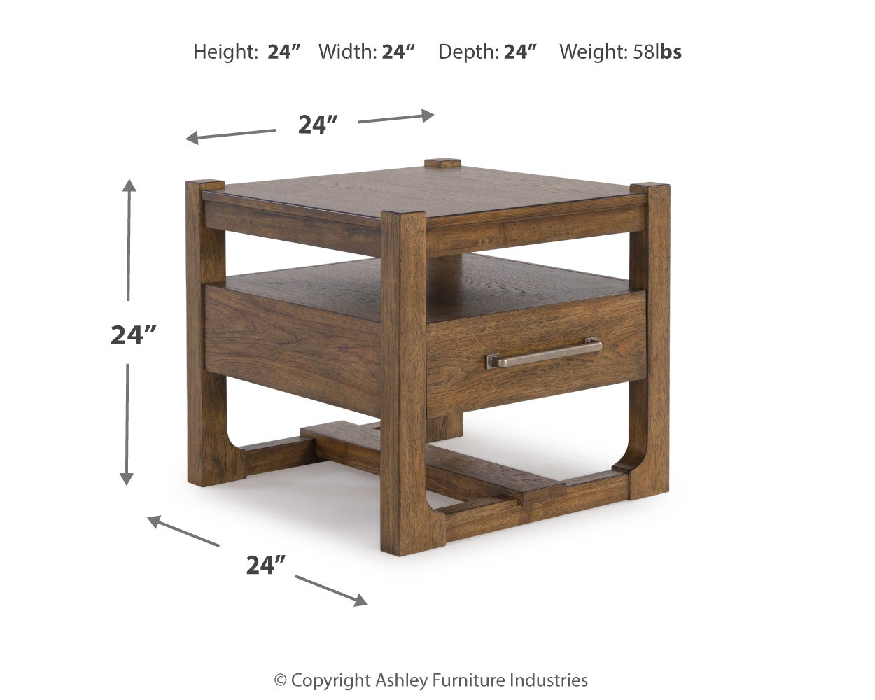 Cabalynn Coffee Table and 2 End Tables