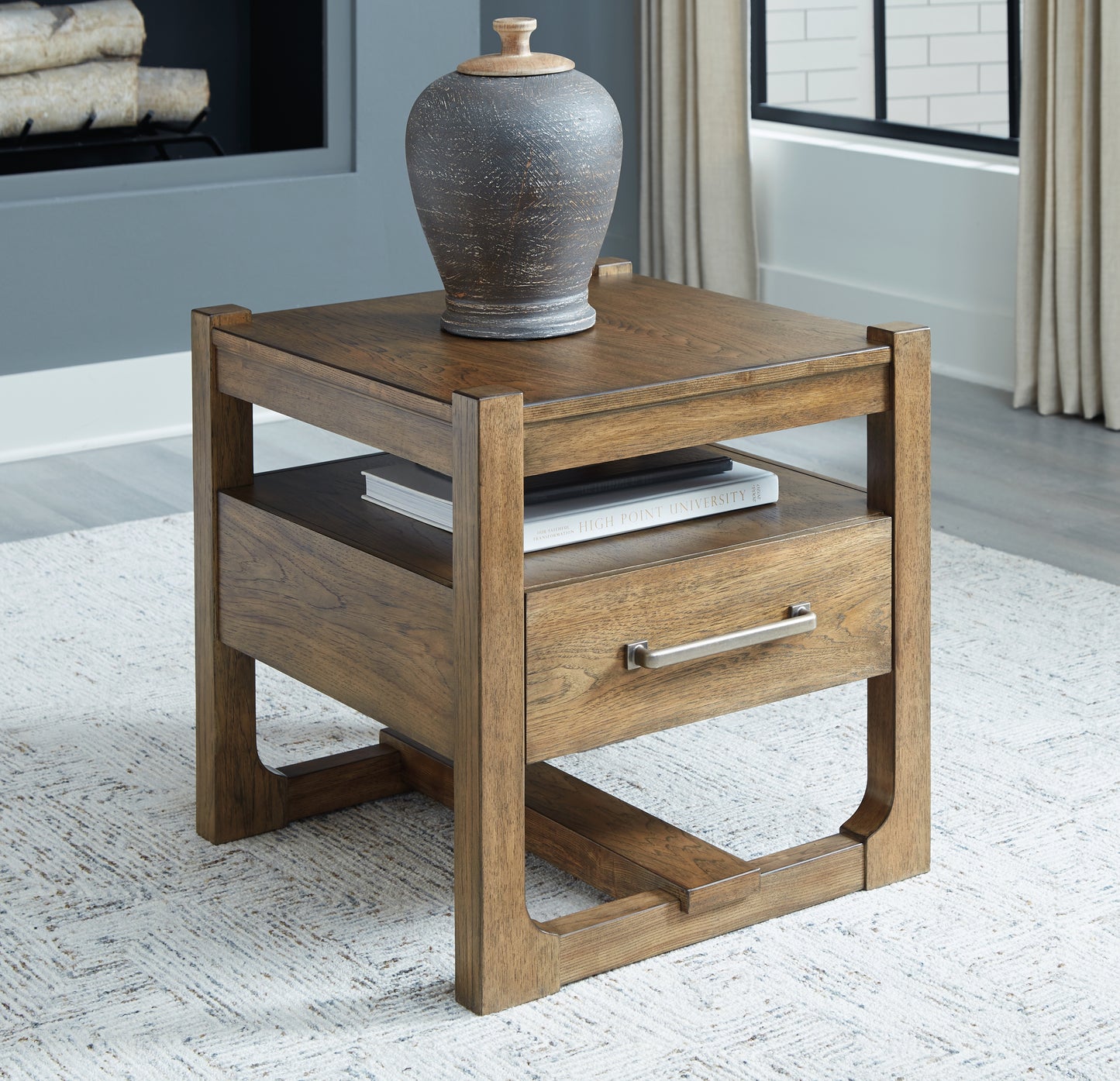 Cabalynn Coffee Table and 2 End Tables