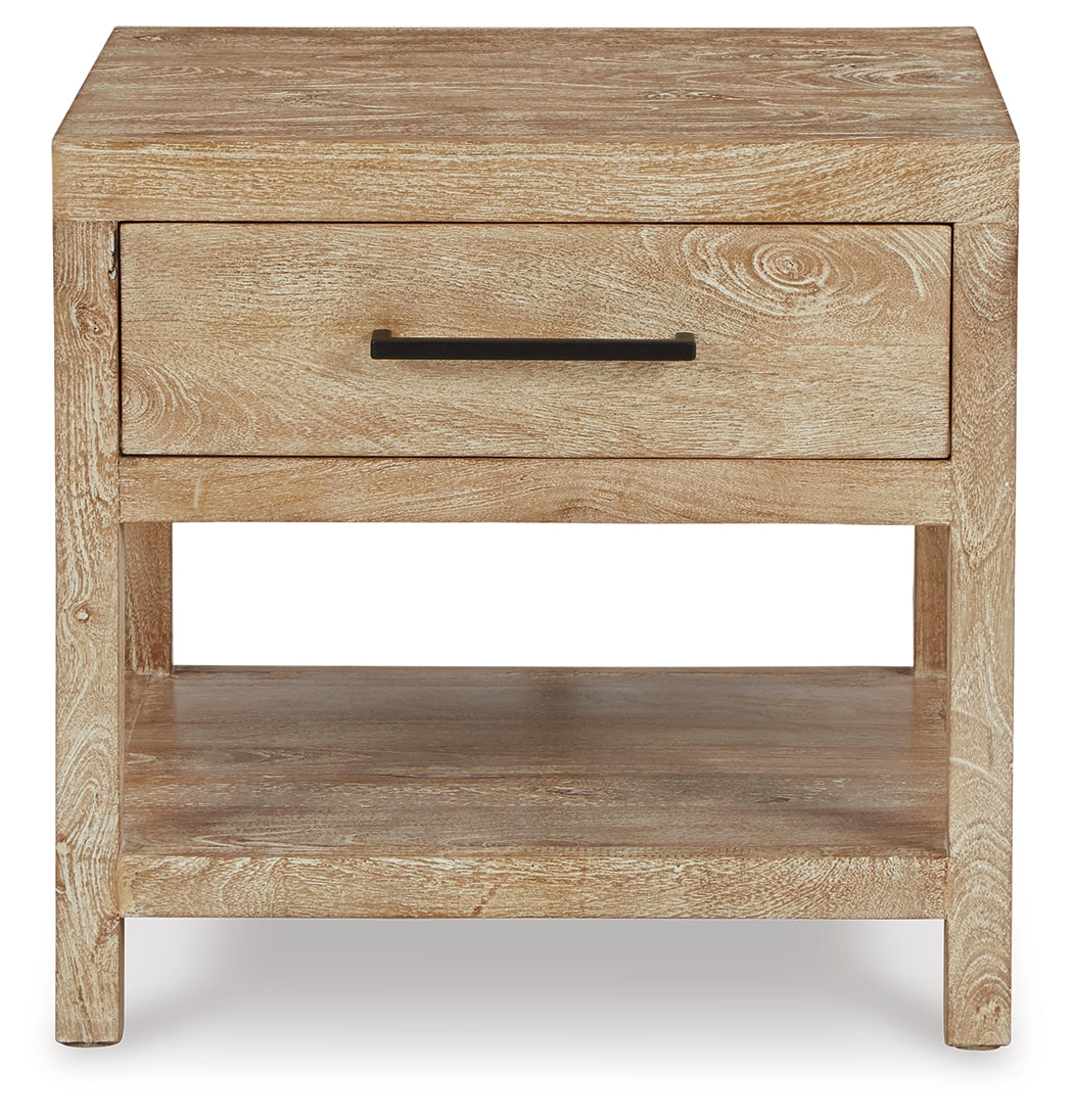 Belenburg Coffee Table and 2 End Tables