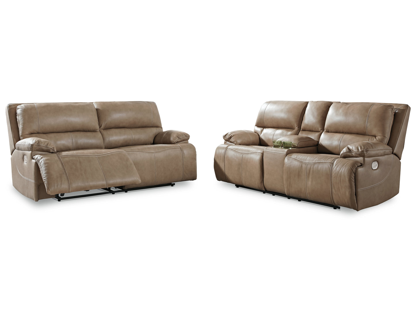 Ricmen Power Reclining Sofa and Loveseat