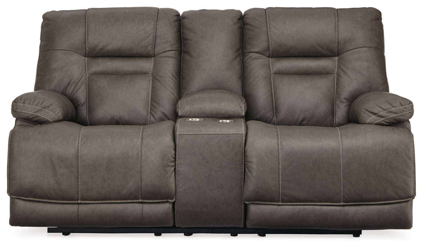 Wurstrow Power Reclining Sofa, Loveseat and Recliner