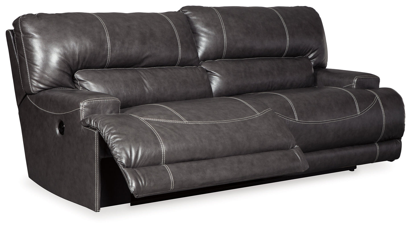 McCaskill Power Reclining Sofa and Loveseat