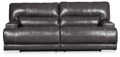 McCaskill Reclining Sofa and Loveseat with Power Recliner