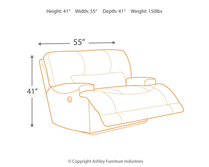 McCaskill Reclining Sofa and Loveseat with Power Recliner