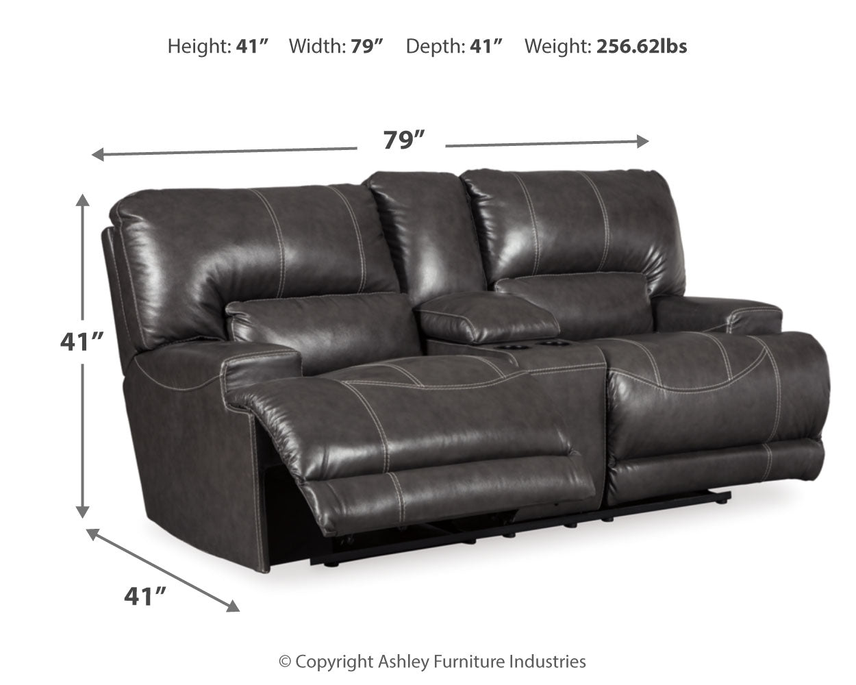 McCaskill Reclining Sofa and Loveseat with Power Recliner