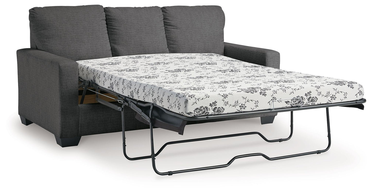 Rannis - Full Sofa Sleeper - Fabric - Pewter