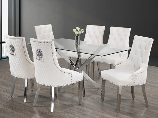 T-1448 C-1253 7pc Dining Set