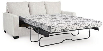 Rannis - Queen Sofa Sleeper - Fabric - Snow