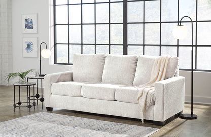 Rannis - Queen Sofa Sleeper - Fabric - Snow