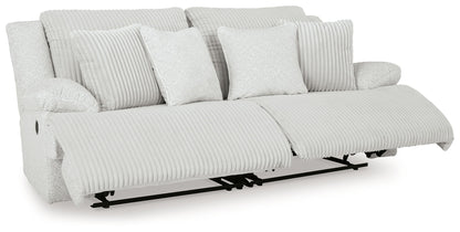 Top Tier - 2-Piece Sectional Loveseat With RAF And LAF Recliner - Alloy