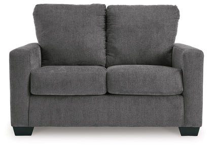 Rannis - Twin Sofa Sleeper - Fabric - Pewter