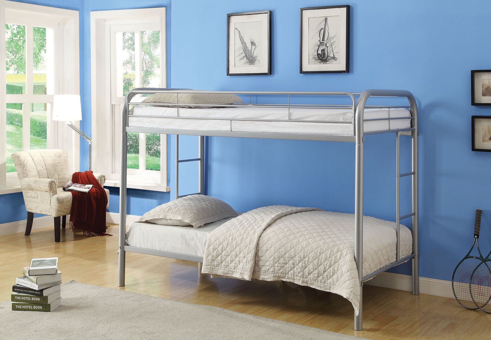 IF-500G Single Over single Bunk bed - mrfurnitureandmattress